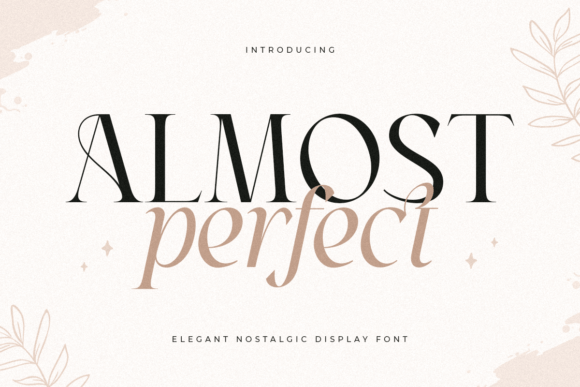 Almost: A Modern Sans Serif Font for Clean, Stylish Design