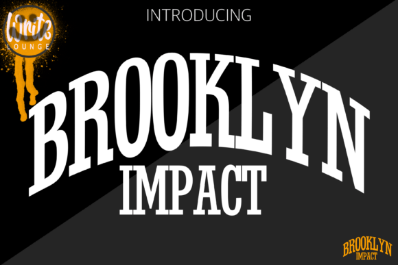 Brooklyn Impact: The Varsity Font for Bold Statements