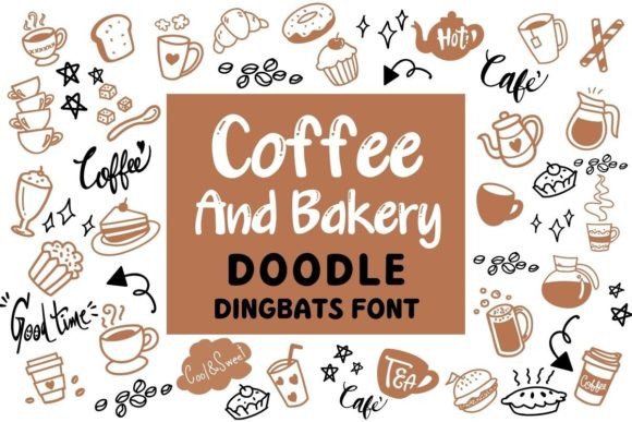 Coffee and Bakery: A Charming Typeface for Creative Projects