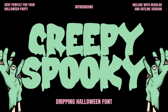 Creepy Spooky Font: Adding Frightful Flair to Your Designs