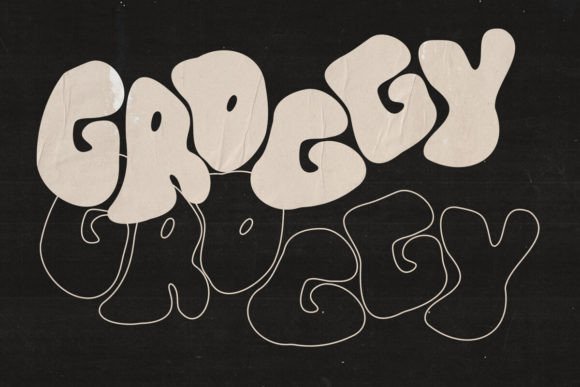 Groggy Font: Infusing Y2K Charm into Modern Design