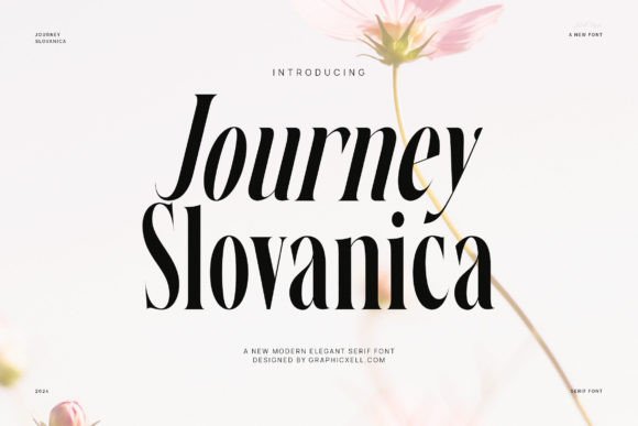 Journey Slovanika: The Modern Serif for Elegant Branding