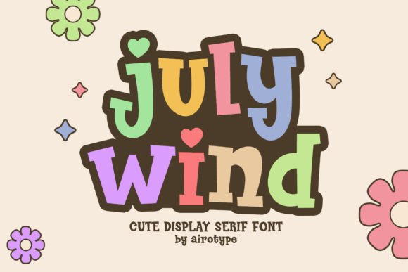 July Wind: A Font That Captures the Spirit of Summer Fun