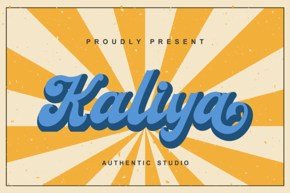 Kaliya: Injecting Nostalgic Confidence into Your Designs