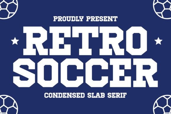 Retro Soccer: The Bold Slab Serif for Modern Brands