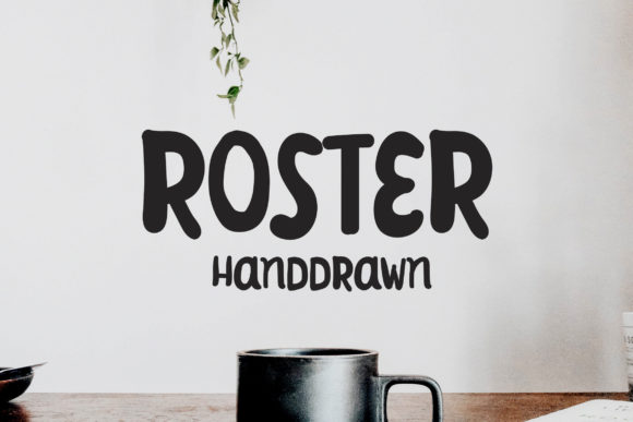 Roster: The Paintbrush Font for Authentic Projects