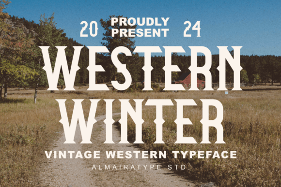 Western Winter: A Vintage Serif for Bold Branding