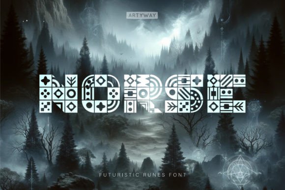 Where Ancient Runes Meet Digital Edges: The Norse Font