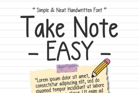 Why Take Note Easy Feels Like Your Own Handwriting